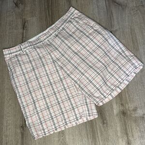 Plaid Shorts Casual Summer Everyday Comfort Size
